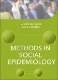 Methods in Social Epidemiology