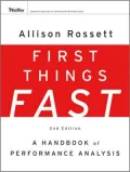 First Things Fast: A Handbook for Performance Analysis
