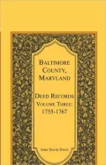 Baltimore County, Maryland, Deed Records, Volume 3