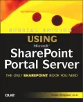 Special Edition Using Microsoft SharePoint Portal Server 2001