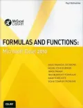 Formulas and Functions: Microsoft Excel 2010
