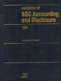 Handbook of SEC accounting and disclosure, 1997