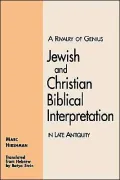 A Rivalry of Genius: Jewish and Christian Biblical Interpretation in Late Antiquity