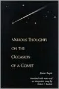 Various Thoughts on the Occasion of a Comet