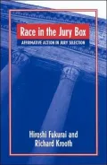 Race in the Jury Box: Affirmative Action in Jury Selection