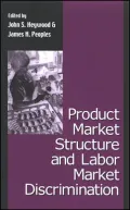 Product Market Structure and Labor Market Discrimination