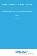 Econometrics Of Health Care
