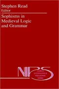 Sophisms In Medieval Logic And Grammar