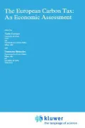 The European Carbon Tax : An Economic Assessment