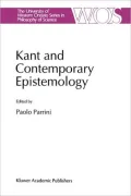 Kant and Contemporary Epistemology