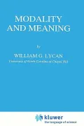 Modality And Meaning