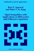 Opial Inequalities With Application In Differential And Difference Equations