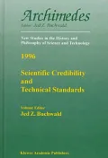Scientific Credibility and Technical Standards