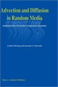 Advection and Diffusion in Random Media