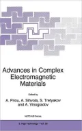 Advances in Complex Electromagnetic Materials : Proceedings of the NATO Advanced Research Workshop on Electromagnetics of Chiral, Bi-Isotropic and Bi-Anisotropic Media (Chiral '96), St. Petersburg-Moscow, Russia, 23-30 July 1996