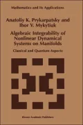Algebraic Integrability of Nonlinear Dynamical Systems on Manifolds