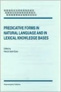 Predicative Forms In Natural Language And In Lexical Knowledge Bases