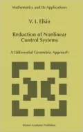 Reduction of Nonlinear Control Systems
