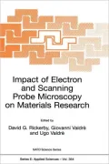 Impact of Electron and Scanning Probe Microscopy on Materials Research