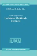 IUTAM Symposium on Unilateral Multibody Contacts