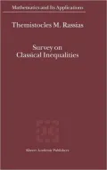 Survey on Classical Inequalities
