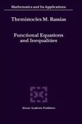 Functional Equations and Inequalities