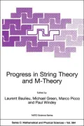 Progress in String Theory and M-Theory