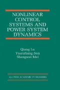 Nonlinear Control Systems and Power System Dynamics