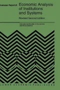Economic Analysis of Institutions and Systems