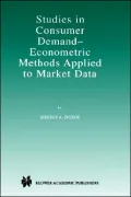 Studies In Consumer Demand-Econometric Methods Applied To Market Data