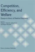 Competition, Efficiency, and Welfare