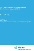 The Political Economy Of Soviet Socialism
