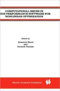 Computational Issues in High Performance Software for Nonlinear Optimization, Vol. 7