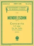 Concerto in E Minor, Op. 64: for Violin and Piano: (Schirmer's Library of Musical Classics, Vol. 235): (Sheet Music)