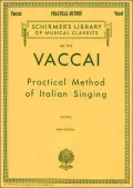 Vaccai - Practical Method of Italian Singing: For Mezzo-Soprano, Alto or Baritone (Schirmer's Library of Musical Classics Series Vol. 1910)