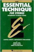 Essential Technique for Strings: Violin: (Essential Elements for Strings Series)
