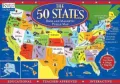 The 50 States Book and Magnetic Puzzle Map