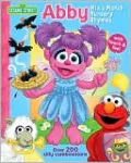 Sesame Street Abby Mix & Match Nursery Rhymes: With Touch & Feel, Over 100 Silly Combinations