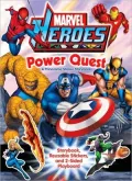 Marvel Heroes Power Quest: A Panorama Sticker Storybook
