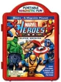 Marvel Heroes Super Origins Book and Magnetic Playset