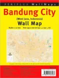 Bandung City Wall Map 1:12,000 Rolled: Rolled Flat Sheet (Wall Maps)