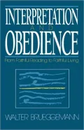 Interpretation And Obedience