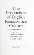 The Production of English Renaissance Culture