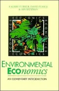 Environmental Economics: An Elementary Introduction