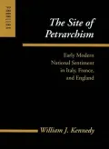 The site of Petrarchism