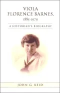 Viola Florence Barnes, 1885-1979 A Historian's Biography