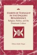 Habits of thought in the English Renaissance