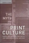 Myth of Print Culture