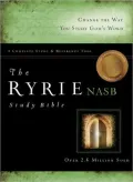 Ryrie Study Bible: New American Standard Bible, Red Letter