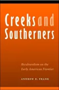 Creeks and Southerners: Biculturalism on the Early American Frontier (Indians of the Southeast)